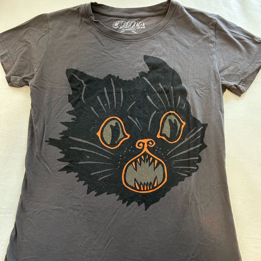 VINTAGE Beistle Cat Tee Size M
